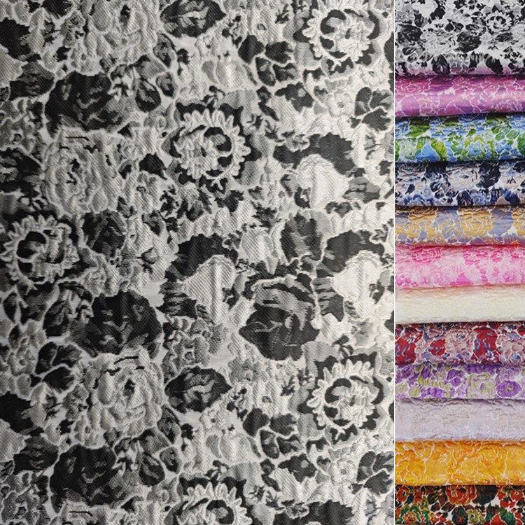 GMA88# 订 浮雕欧美抽象提花 女装连衣裙短裙影视服饰手作箱包布