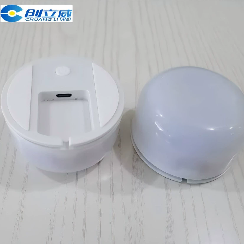 Силиконовый тактильный мультфильм батарея зарядка, ночник, 5v, пульт дистанционного управления
