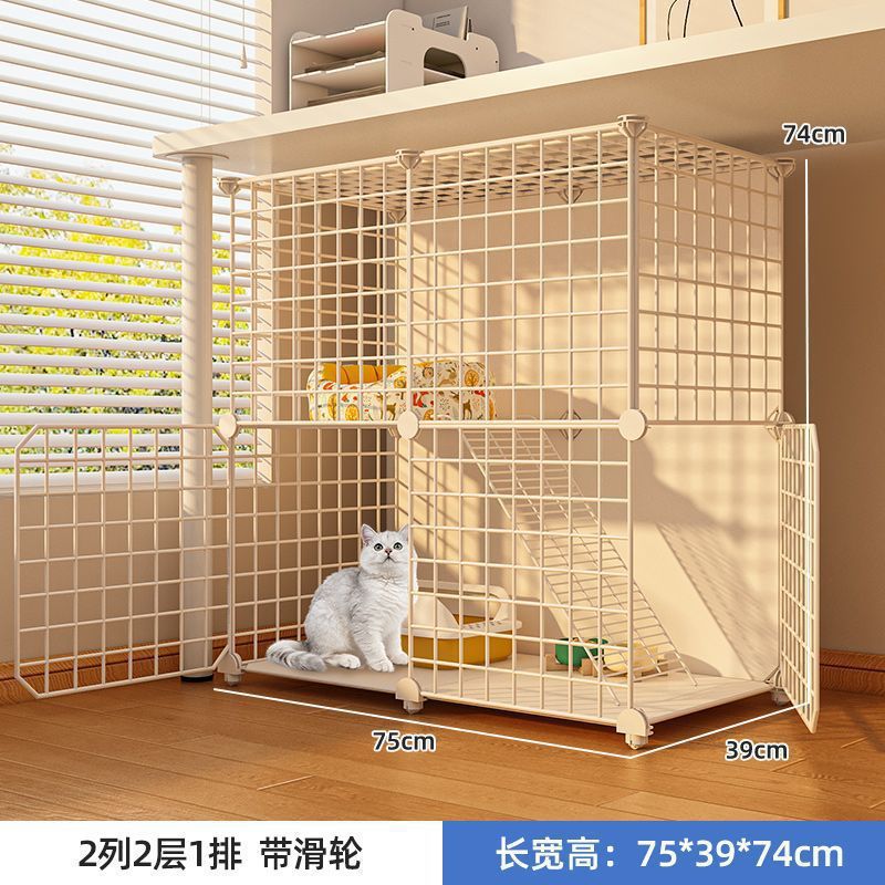 도르래가 있는 중간 이중층 [75*39*74] [무료 작은 마우스 장난감]