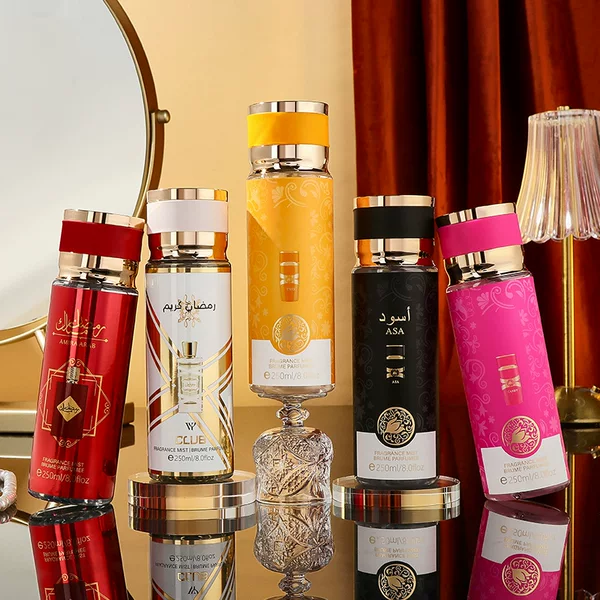 Cross-border exclusive, popular Middle Eastern perfume body splash with long-lasting fragrance, 250ml, wholesale from export factory