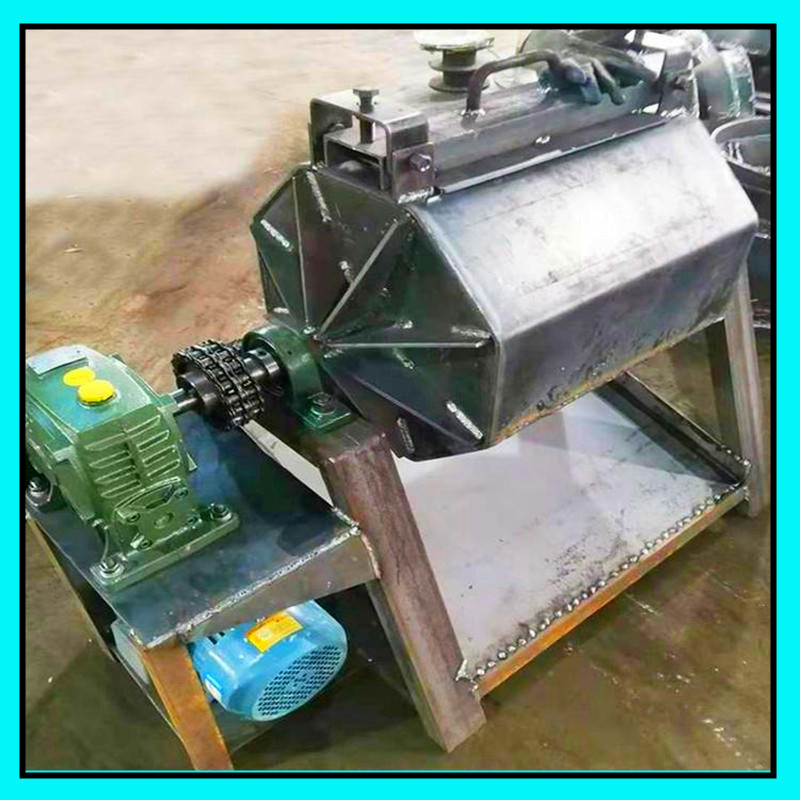 镀锌件打磨抛光机 100升六角滚筒研磨机 薄铁片批量去锈机