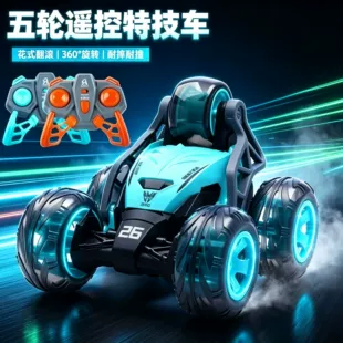 Внедорожник на радиоуправлении 4WD трюки и перевороты