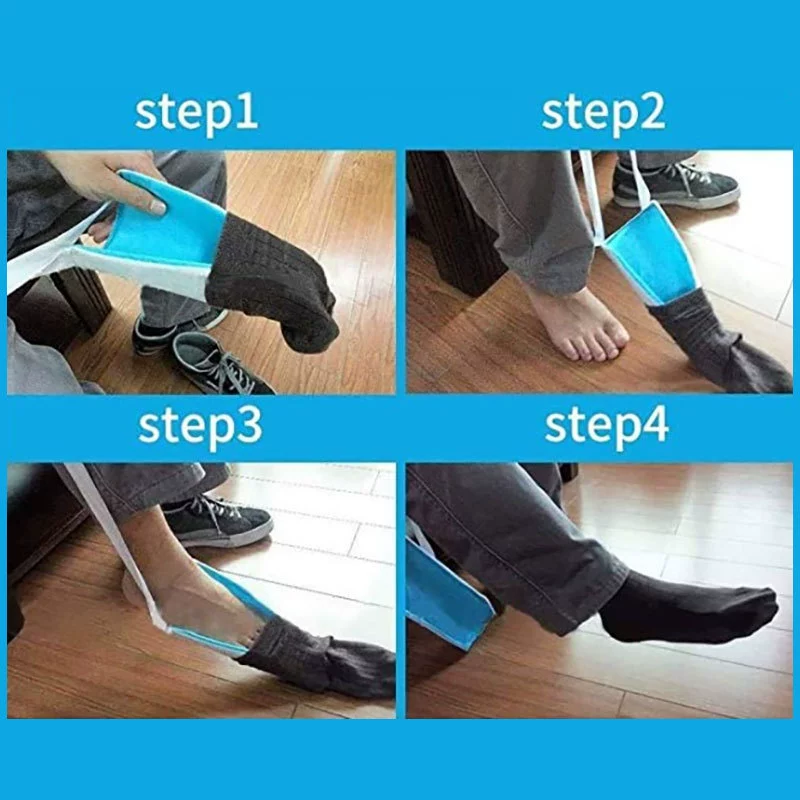 [老人穿袜器免弯腰辅助器亚马逊爆款跨境孕妇老年护理用品sock aid]