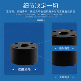 伯努利非接触式真空吸盘30MM吸盘径40MM光伏行业口罩真空吸盘