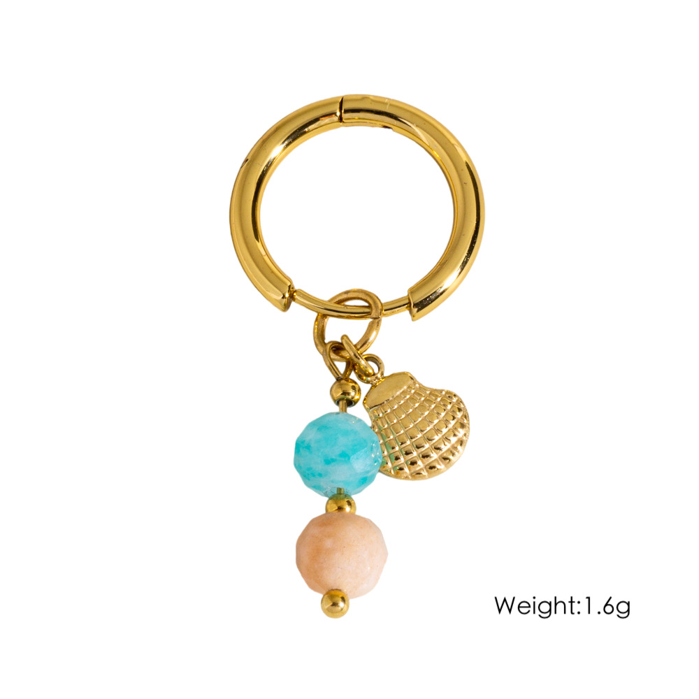 2g Weight PVD Coated Gold Plating Process 304 Stainless Steel Ear Needle Material Real Gold Plated Plating Material Charm Sleeper Hoop Earrings, Drop Earrings Classification 1 Piece Quantity Daily Occasion 304 Stainless Steel Material Starfish, Dolphin, Heart Shape Pattern All Seasons Season Women's Gender Marine Style Style Waterproof Non Tarnish, Plating Craft PVD Coated Real Gold Plated Starfish Dolphin Heart Shape 304 Stainless Steel Marine Style Waterproof Non Tarnish Charm Sleeper Hoop Earrings Drop Earrings 6
