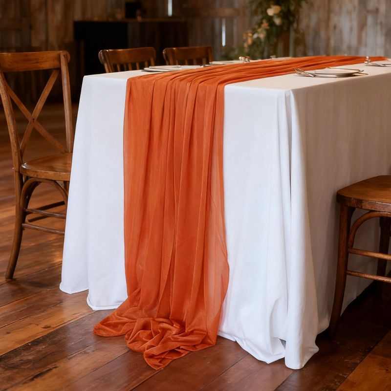 テーブルの旗のカーテンのカーテンの美人の糸のバリの紗の結婚式の誕生日のパーティーの活動は食卓の縮みの布の雪のテーブルクロスを飾ります。|undefined