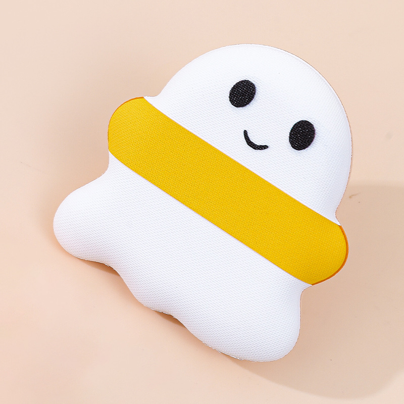 Buen cachorro, muñeco de nieve, algodón de azúcar, soplo de polvo, cojín de aire suave, soplo de maquillaje, seco y húmedo, doble uso, no comer polvo, maquillaje de belleza, esponja de huevo