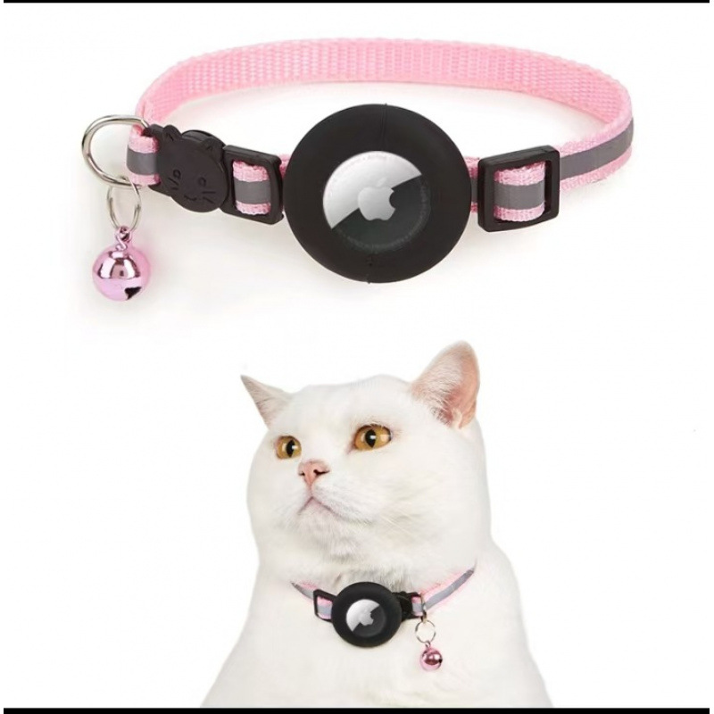 Spot 24h cabello collar de gato anti-pérdida transfronterizo para Apple airtag tracker gato collar joyería silicona