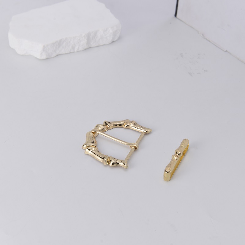 DIY 대나무 벨트 버클 보석 액세서리 라운드 링 버클 가죽 하드웨어 벨트 핸드백 신발 가방 하드웨어 액세서리