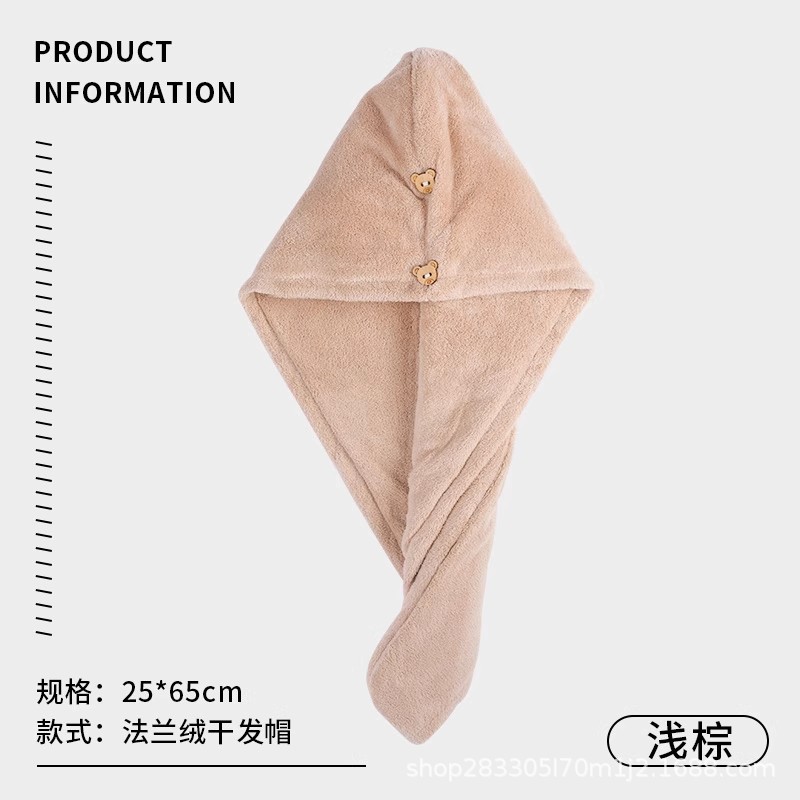 Sombrero de pelo seco para mujer, súper absorbente, secado rápido, engrosamiento, gorro de ducha de doble capa, champú, toalla para el cabello 2025 nueva toalla para el cabello seco