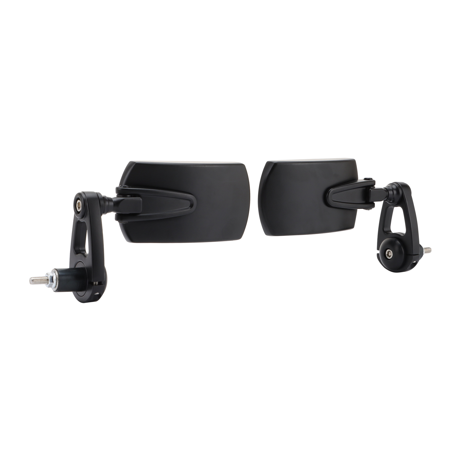 GOOFIT rearview mirror suitable for motorcycle 360 ° adjustable 17-19mm handle mirror rearview mirror black