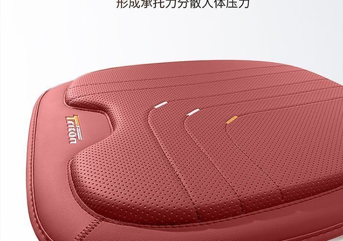 Summer rear seat luxury car seat cushion, breathable leather, ventilated, suitable for all seasons, three-piece set, single piece