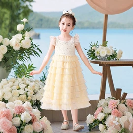 童连衣裙;童礼服;童套装