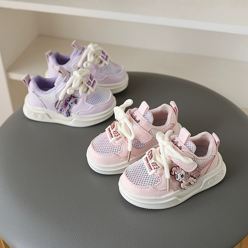 2025 новая обувь для девочек с одной сеткой