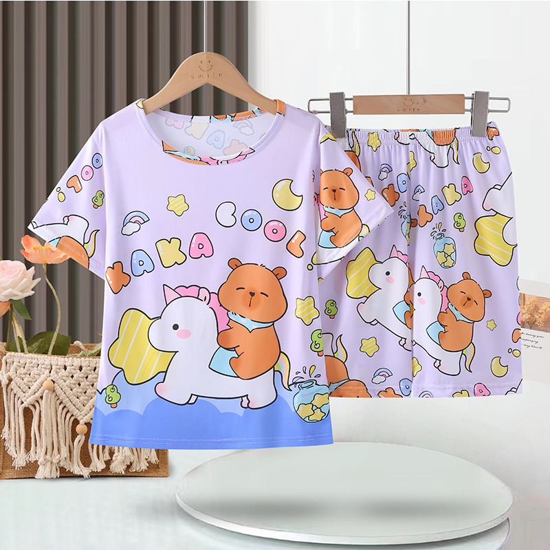 Summer children's pijama for men and women girl's