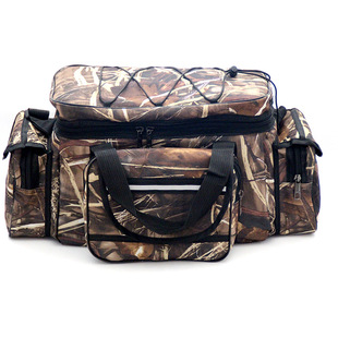 Luya bag shoulder messenger bag large capacity fishing gear shoulder bag BB104 straw
