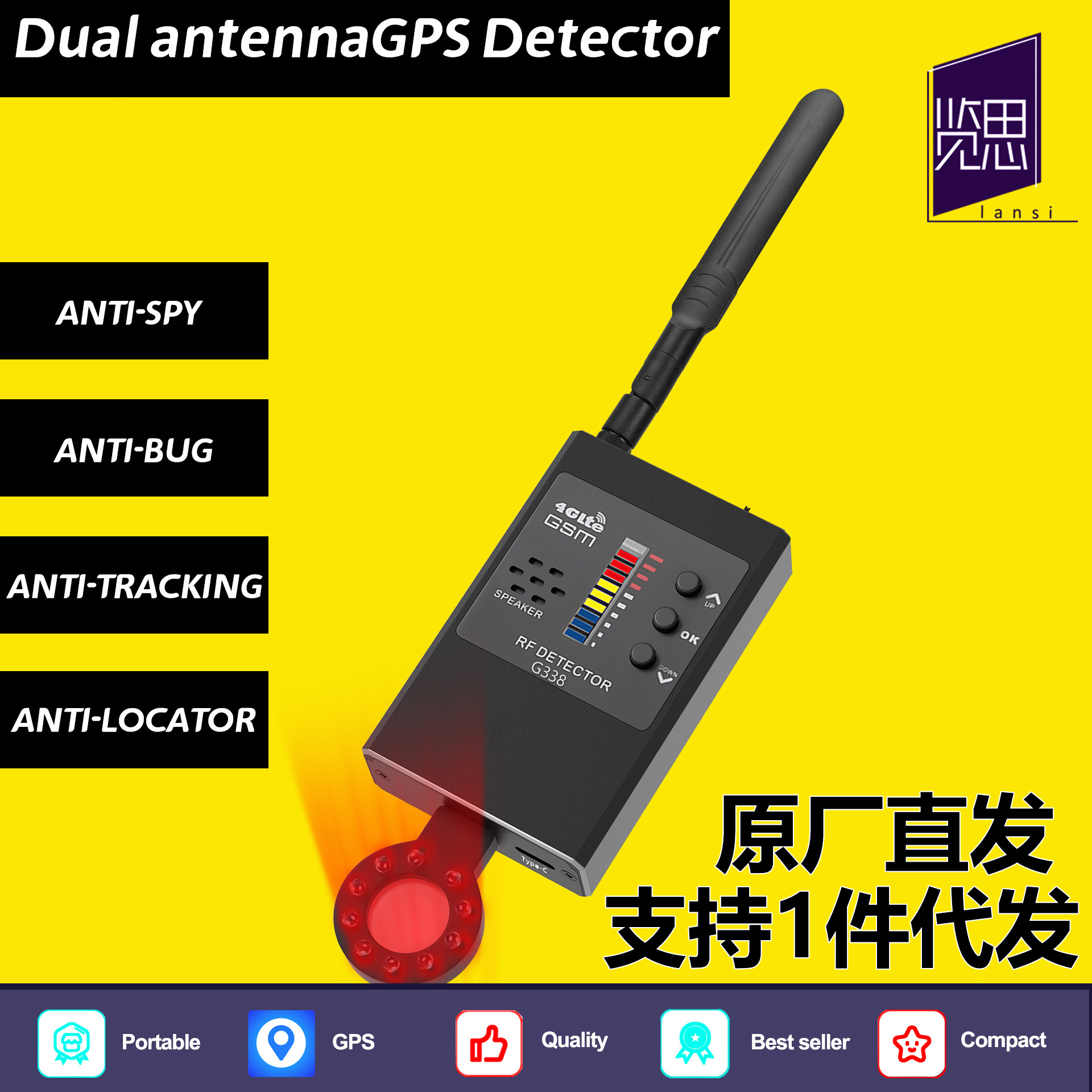 Hidden Camera Detector RF Detector Infrared Camera Detecter