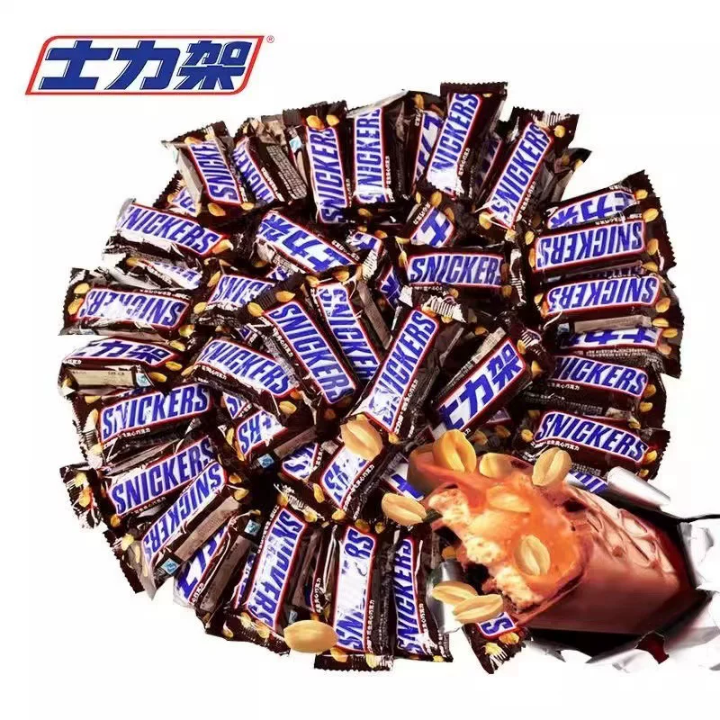 Snickers арахисовое сэндвич-шоколад легкие закуски на свадьбу конфеты чтобы утолить голод конфеты/опт