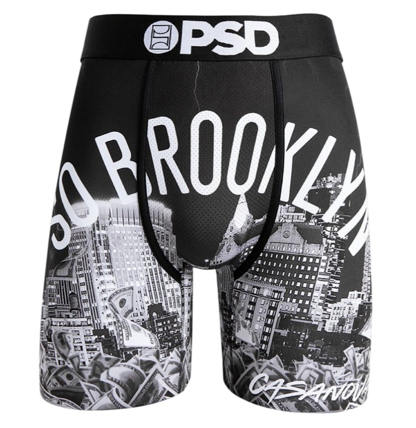 Marca de moda PSD seda de hielo pantalones cortos de poliéster pantalones de playa estampados anime deportes cómodos correr bóxer calzoncillos para hombres
