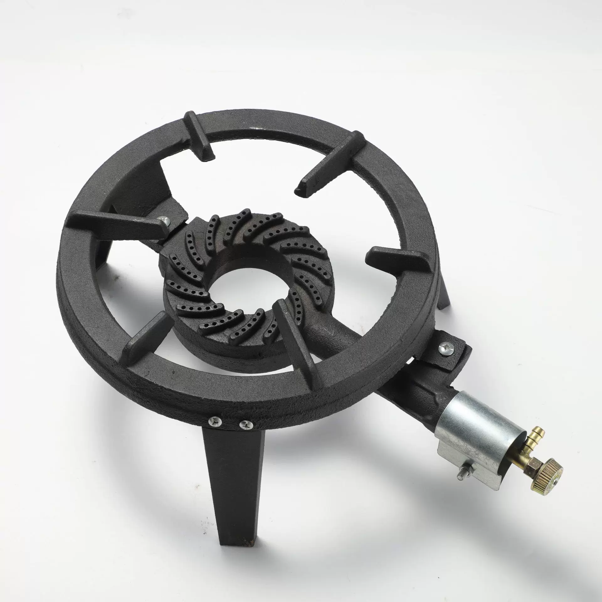 加工定制炉头铸铁猛火炉商用燃气灶猛火节能大火力单头灶具配件