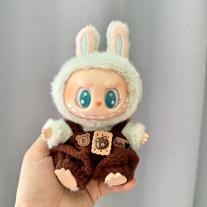 服のみ】第二世代ブラインドボックス ラブブ服 エポキシ樹脂製顔飾り ラブブ シットシットパーティーシリーズ ベビー服 可愛い|undefined