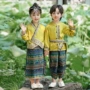 云南傣族夏季女童民族服