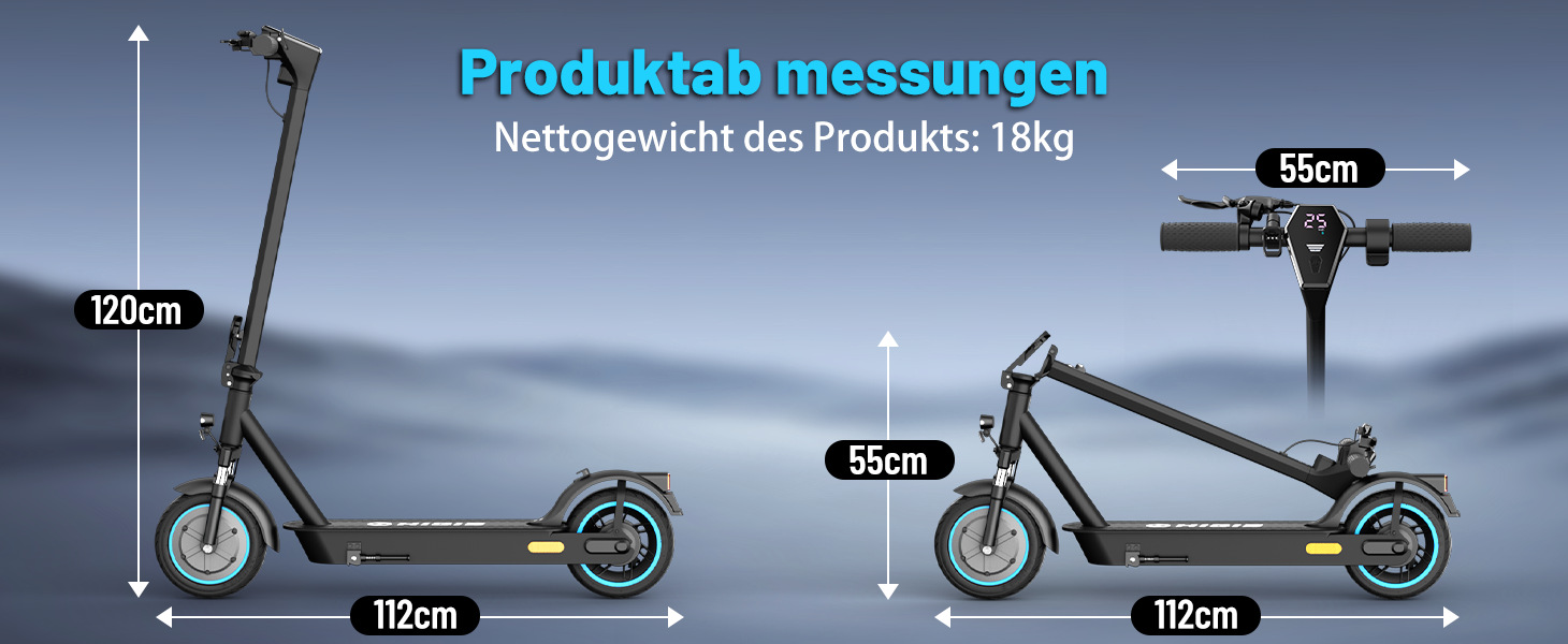 Electric Scooter for Adults, Foldable 10inch Model, Ultra-Light Lithium Battery Mobility Scooter, Small Mini Foldable Electric Vehicle