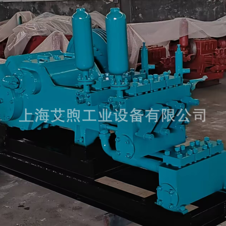 F-500型卧式三缸单作用活塞泵 变频调速控制喷淋系统一级注浆泵