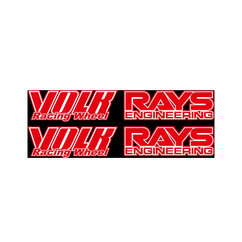 Декоративная наклейка для колеса TE37sl Volk Racing Rays Works Patch, украшение для колес, тюнинг колёс, вытяжной цветок