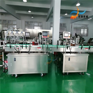 60ml口服糖浆灌装机  口服液糖浆灌装旋盖机 全自动不干胶贴标机