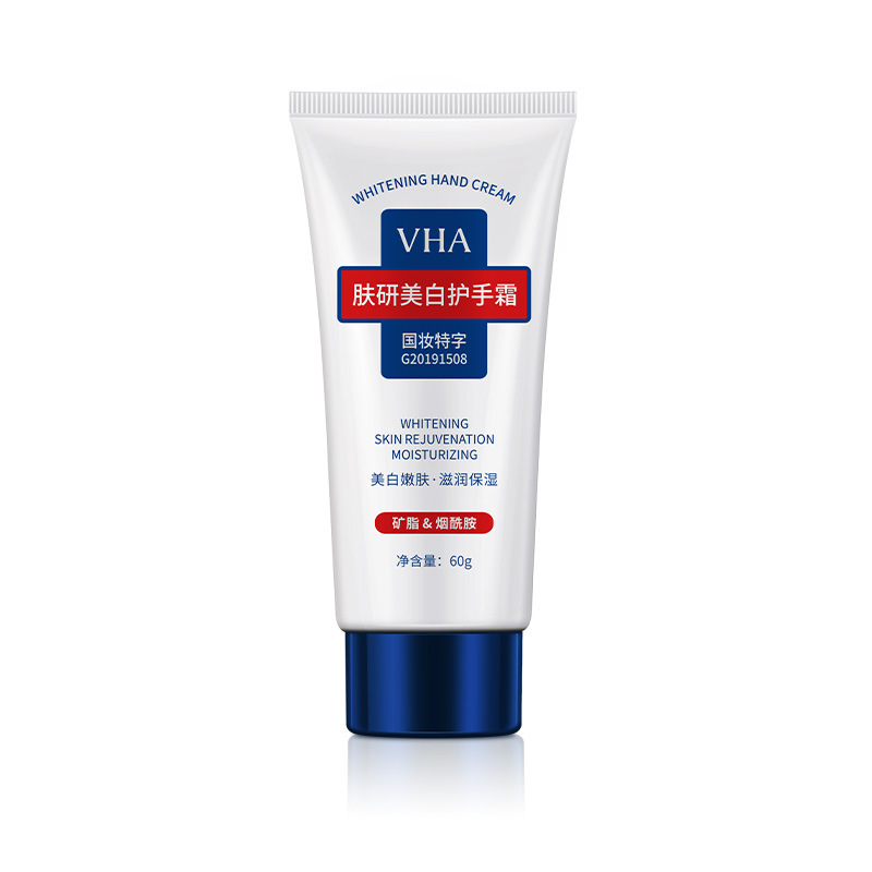 VHA Skin Care Whitening Hand Cream, hidratante, anti-agrietamiento, mejora la rugosidad, suavidad y suavidad, mano al por mayor.