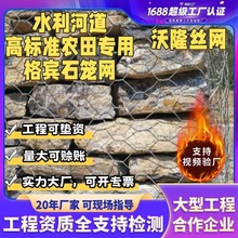 格宾石笼网厂镀锌铅丝笼东北防洪防汛石笼挡墙锌铝合金雷诺护垫