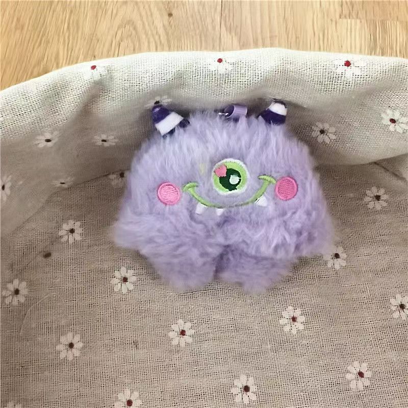 La celebridad de Internet transfronteriza ins monstruo de ojos grandes llavero estúpido bestia de un ojo colgante de felpa Luo Xiaomin mismo colgante de bolsa de estilo