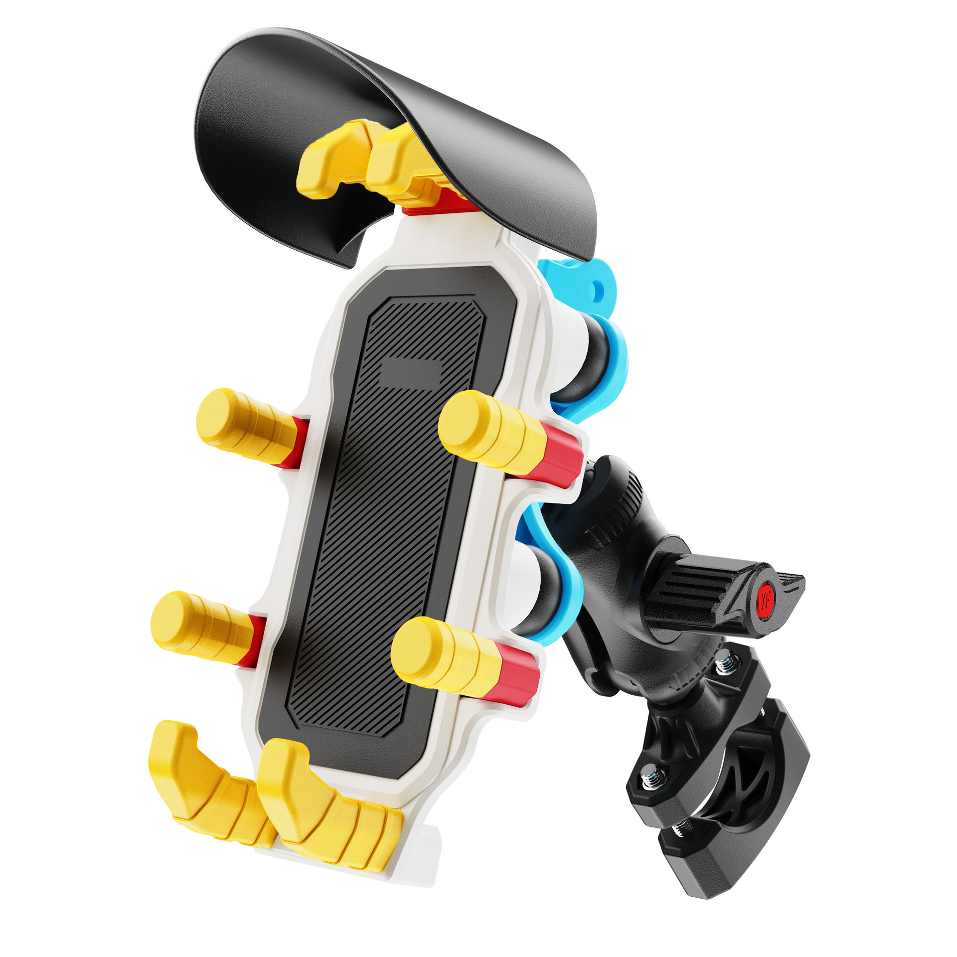 KT-315 선바이저가 포함된 컬러 핸들바 스타일