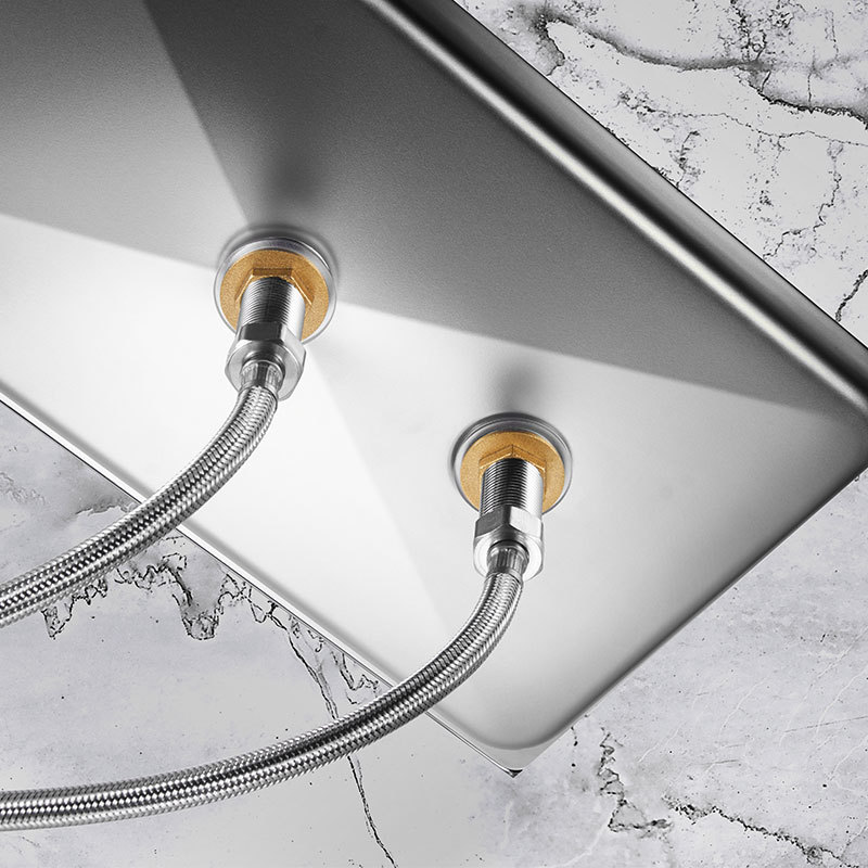 Embedded taza lavadora de acero inoxidable de alta presión de la barra de vidrio fregadero de lavado automático barra de lavado taza artefacto