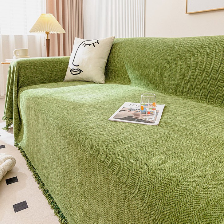 Patrón de Chevron - Verde | chenille