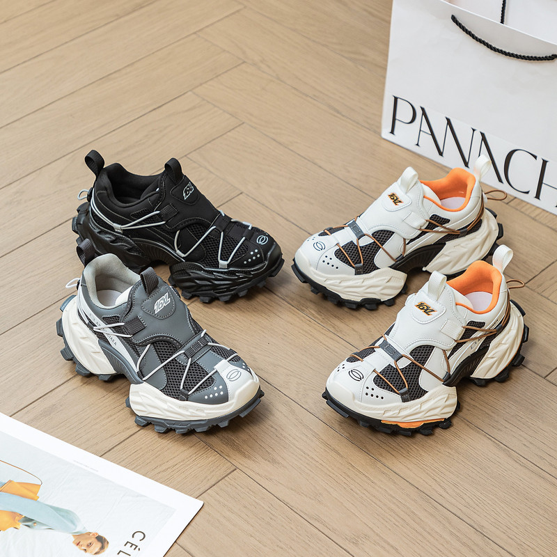 Broken Code Special Price Paris 16XL Dad Shoes Women's Thick Sole Heightening Casual Sports Shoes Outdoor Mountaineering Trbottomy Shoes