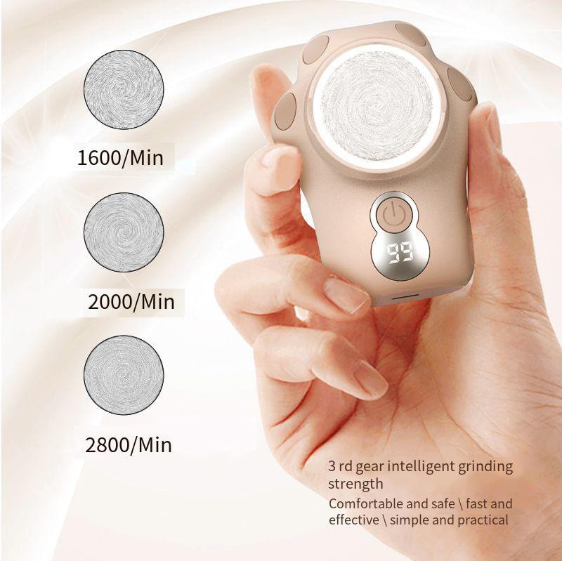 Multifunctional electric foot grinder to remove dead skin and calluses Electric pedicure machine to remove dead skin and calluses