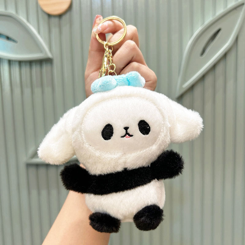 ぬいぐるみのかわいいアクセサリーのぬいぐるみのペンダント卸売りのおもちゃの子供のかばんの漫画の子供の鍵は子供の機械をつかみます。