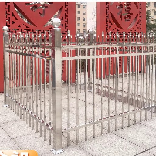 Fábrica directa de acero inoxidable vallas de campo patio 202 vallas de material villa barandilla 304 vallas de protección