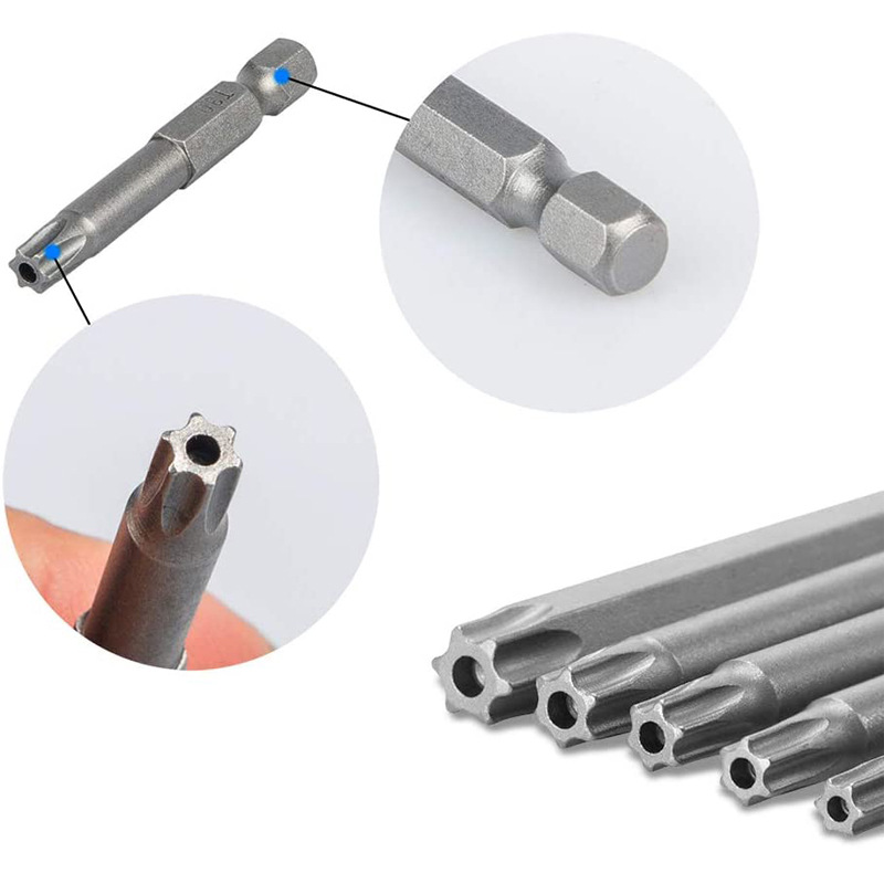 Hexagonal magnetic electric screwdriver