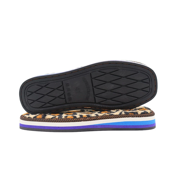 Woven tires, slippers, non-slip wear-resistant sponge winter sole for beloved