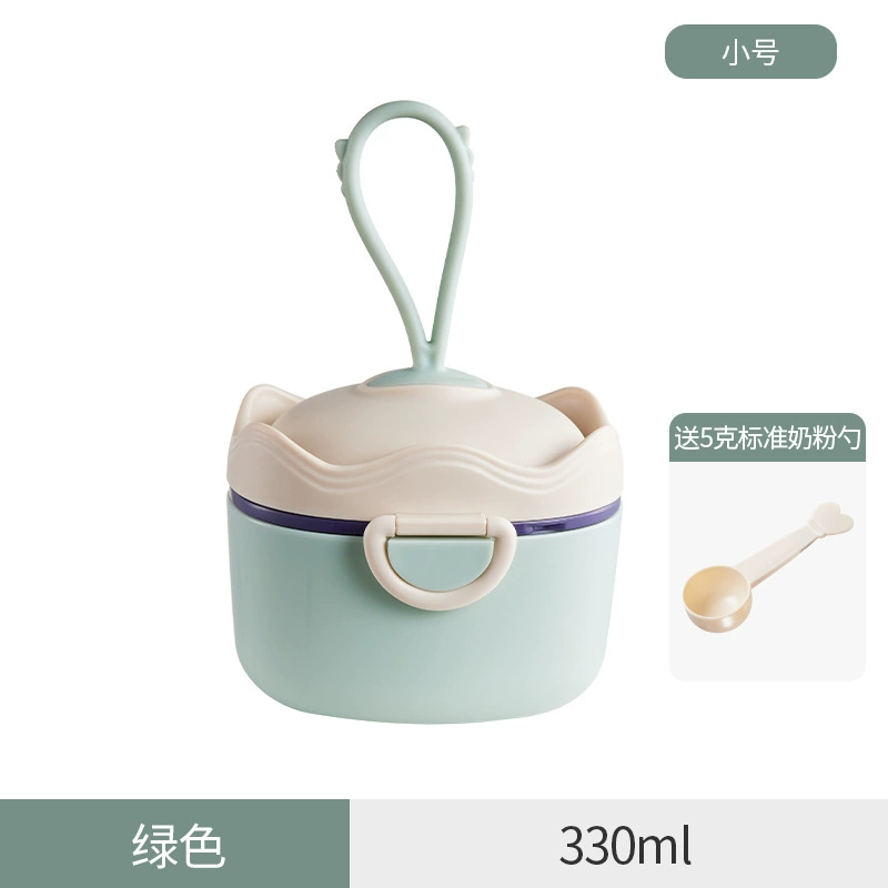 Коробка для молочного порошка с коронной верёвкой мультфильм ёмкость отделение для хранения портативная подоготовка столовые приборы молочная коробка производитель оптовый