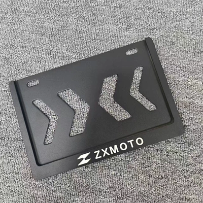 Motorcycle Rear License Plate: Nömrə qabı - mopai-double-layer-anti-bending-matte-black-zhang-xue
