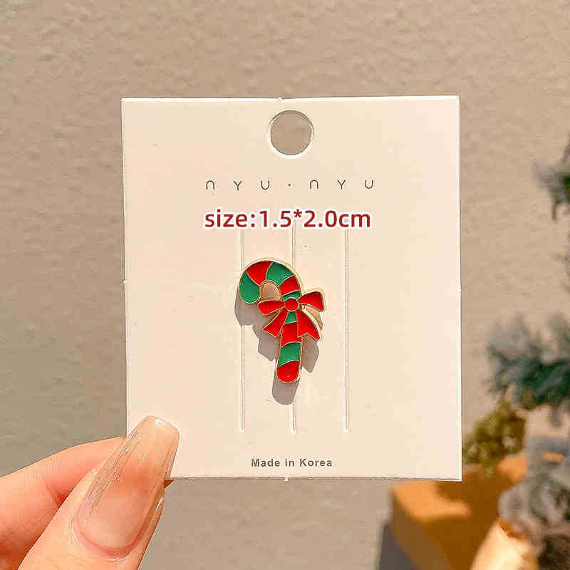 Broches de dibujos animados de Navidad adorable Papá Noel pequeño regalo pin accesorios insignia insignia ropa accesorios decoración