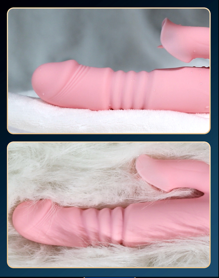 Jiuai Rechargeable Silicone Vibrating Wand for Women with 7-Frequency Telescopic Action and Warming Function — detail image 47