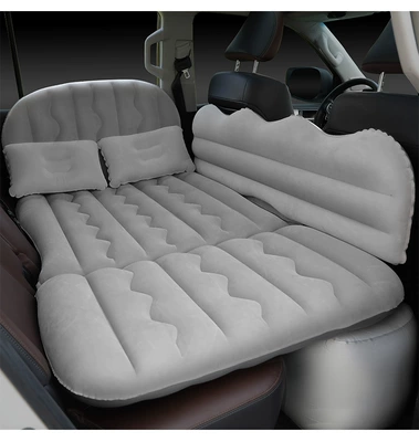 Vehicle-mounted inflatable bed Mattress with Head Protection, Can Be - default-item-storage-pier-37-gray