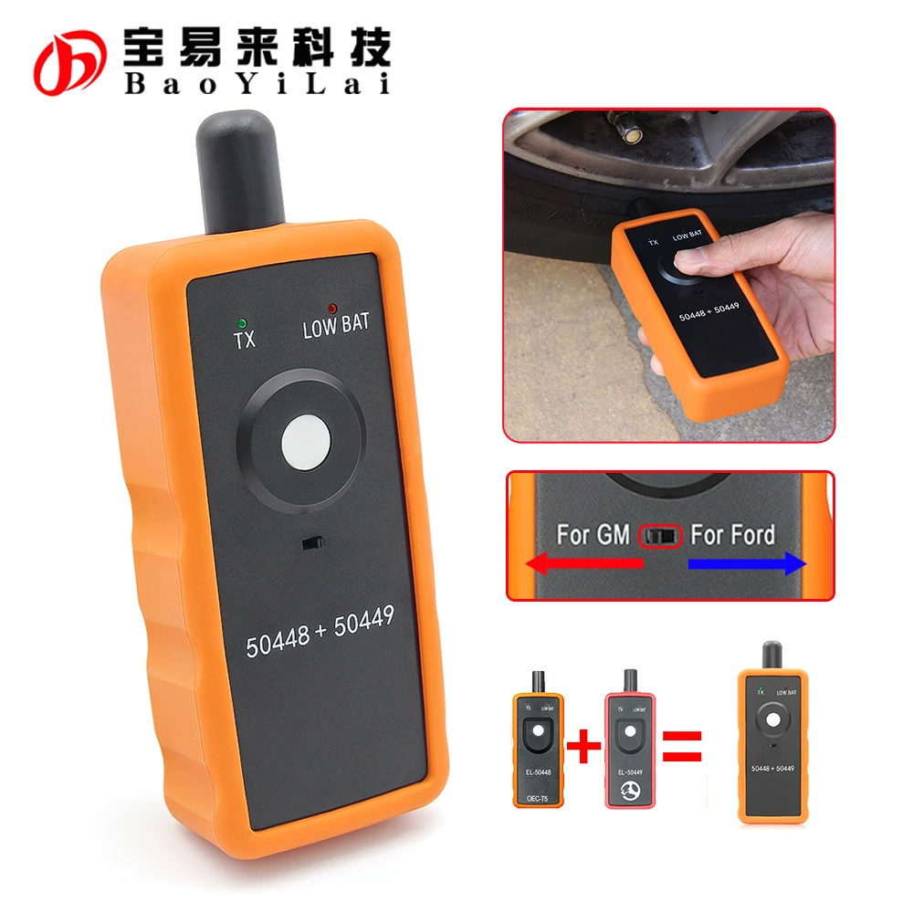 TPMS 50448 Plus 2in1 автоматический сброс повторного обучения для согласования давления в шинах GM Ford