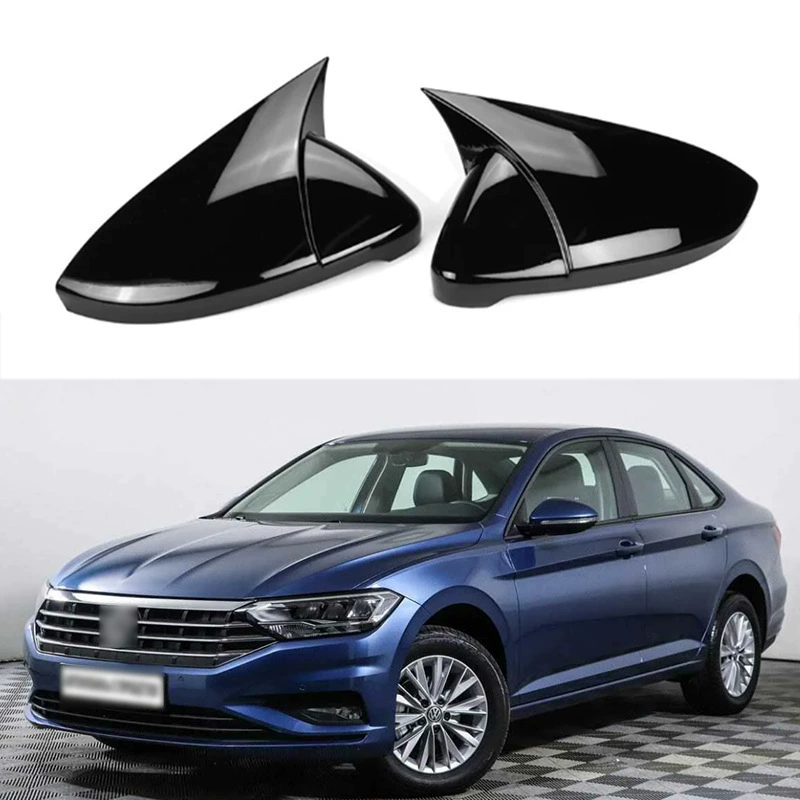 Подходит для Volkswagen Jetta 2019–2022, декоративная накладка на зеркало заднего вида, капюшон для зеркала заднего вида