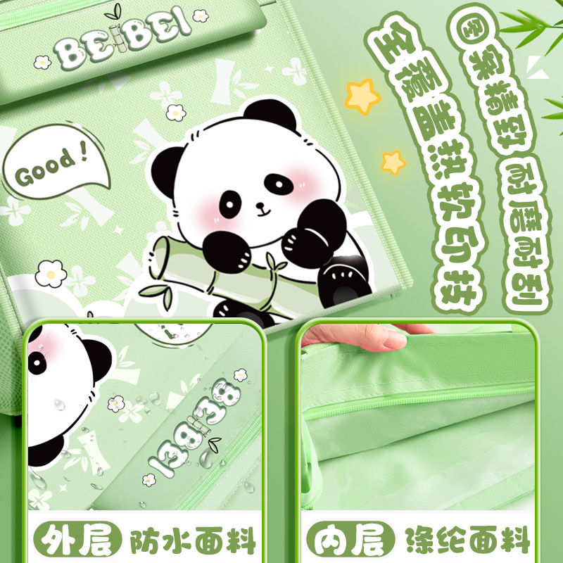 Bolso de estudiante bolsa de libros de transporte estudiantes de primaria maquillaje bolsa de clase bolsa de libros Portátil Bolsa de transporte mochila de aprendizaje tarea de belleza